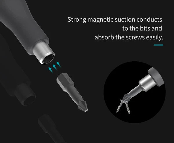 41IN1 Screwdriver Set S2 Magnetic Bits Ratchet Wrench Screwdrivers Kit DIY Tools