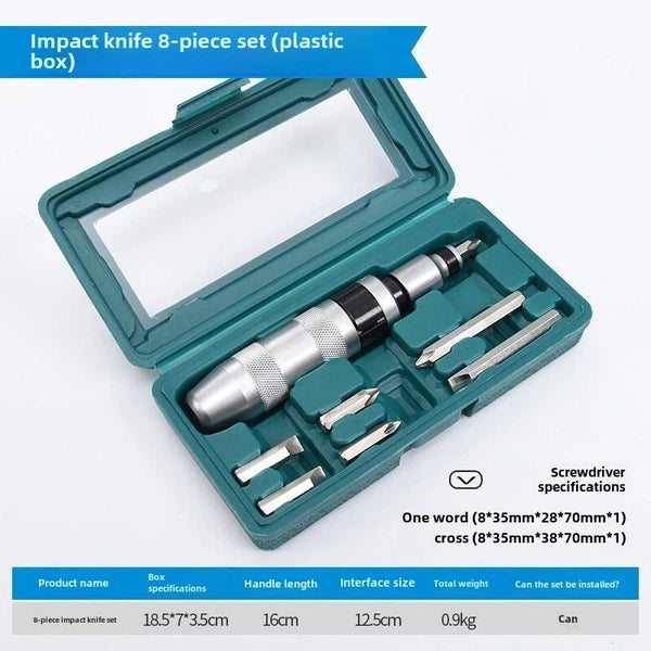 Impact Screwdriver Set Super Hard Bit Multifunctional Reversing Screwdriver