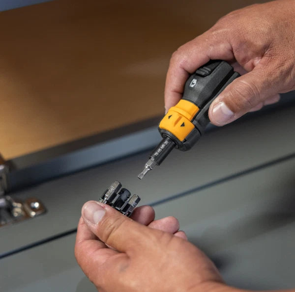Toughbuilt TB-H5-MR-30 9Piece Ratchet Screwdriver Set / Tracking