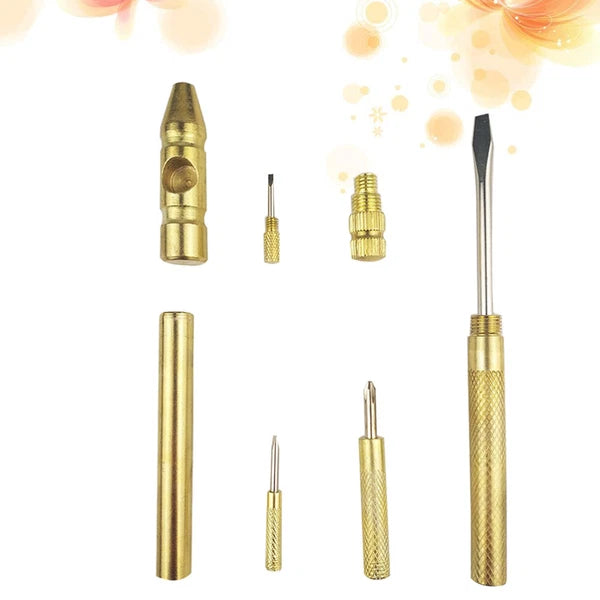 6 in Screwdriver Set Multifunctional Hammer Tool Small Craft Miniature Safety