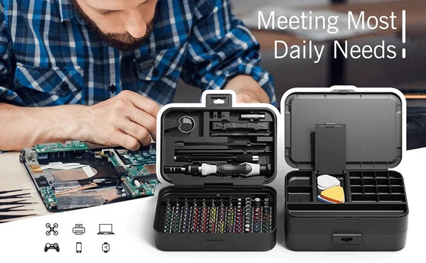 132 in 1 Precision Screwdriver Set Magnetic Screwdriver Head with Storage Box