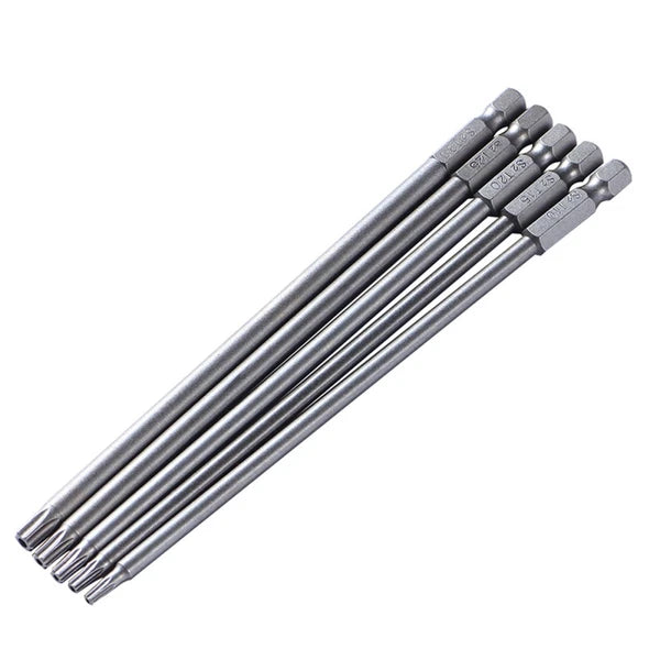 5 Pcs Screw Driver Bit Steel Screwdriver Drill Bits