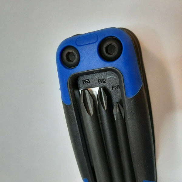 Screwdriver Slottedhead Phillips Torx Screwdriver 4 Way Folding 16pc #3839314