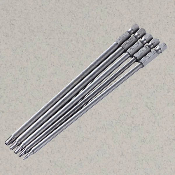 5 Pcs Screw Driver Bit Steel Screwdriver Drill Bits