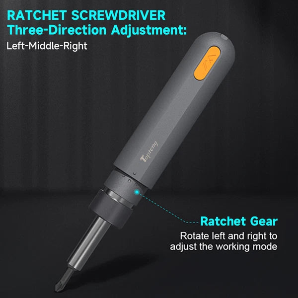 50Nm Torque Ratchet Screwdriver Set 28-in-1 Multifunctional`