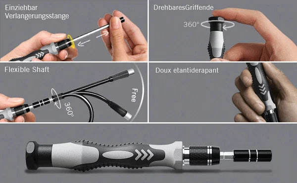 132 in 1 Precision Screwdriver Set Magnetic Screwdriver Head with Storage Box