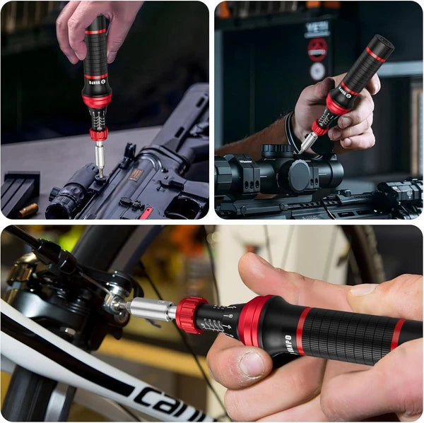 Torque Screwdriver, 64 Pcs 10-70 Inch Pound Torque Screwdriver Set with T-Bar Ha